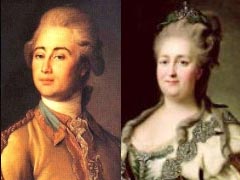 Александр Ланской и Екатерина II