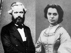 Карл Маркс и Женни фон Вестфален